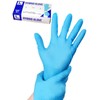 Meisei Hybrid Gloves, Nitrile + PVC Gloves, Large, 100 Pieces,