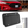 x xotic tech Silicone License Plate Frames, Front Back License