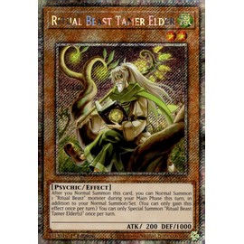 Ritual Beast Tamer Elder (Platinum Secret Rare) - RA03-EN012 - Platinum Secret Rare - 1st Edition
