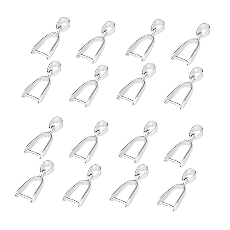 Belvanr Pendant Clasp, Pack of 250, Pendant Chain Clasp, Clip,