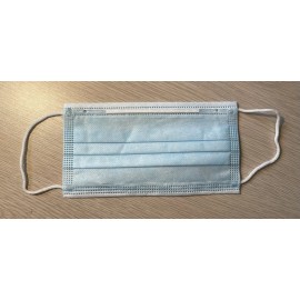 EXCEL DISPOSABLE EAR LOOP 3-PLY FACE MASKS 0503-FM388 FLUID RESISTANT (50 Masks)