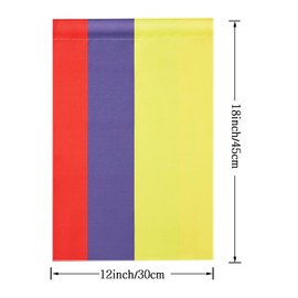 Colombia Flag Colombian Garden Flags,International World Country Nation Garden Flags, Celebration Parade Flags,Anniversary Celebration,Indoor and Outdoor Flag, Double-Sided.