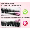 Cluster Lashes 200pcs DIY Eyelash Extension D Curl Long Individual