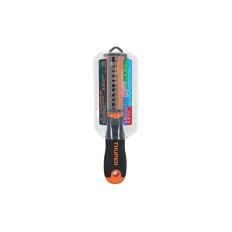 Truper DMP-33, Desarmador multipunta, con 33 puntas