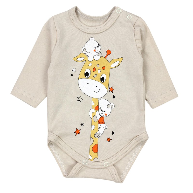 TupTam Baby Bodysuit with Long Sleeve pack of 5, Girl