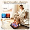 Shiatsu Foot Massager with Heat, Relaxes the Feet, Fits up