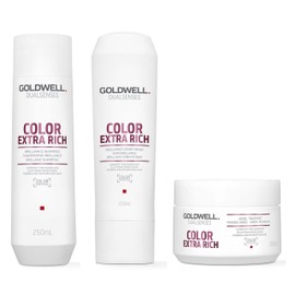 Goldwell Dualsenses Color Extra Rich Set Shampoo 250 ml + Conditioner 200 ml + 60 sec Treatment 200 ml