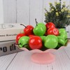 VYNYJOAN 20PCS Artificial Mini Apples Simulation 1.2” Fruit Fake Apples,