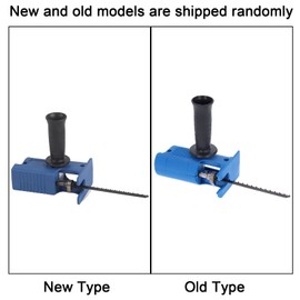 Adaptador de Sierra Recíproca Portátil, Accesorio de Herramienta Modificado para Taladro Eléctrico Herramientas de Mano con 3 Hojas de Sierra para Corte de Madera y Metal