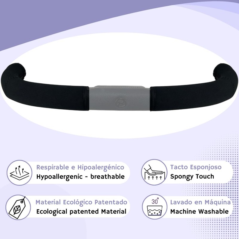 PROTEC TIF Neoprene covers compatible with Cybex Priam handlebars