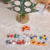 GEEDIAR Wooden Christmas Tree 3D DIY Creative Miniature Ornaments Festival