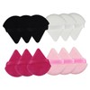 FOMIYES 12pcs Triangular Makeup Sponges for Wet Dry Use Skin-friendly
