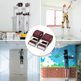 Drywall Stilts Leg Band Straps Adjustable Comfort Loop Stilts Accessories Replacement Woven Canvas Accessory Kit