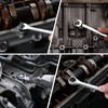 WORKPRO 7-Piece Ratcheting Combination Wrench Set, 72 Teeth, Cr-V Constructed,