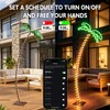 Innonly 7FT Lighted Palm Tree for Outside Patio, APP &