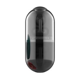 Moondrop Pill Open Ear Headphones Bluetooth 6.0 OWS Hanging Earphones IPX4 Open Ear Clip Wireless Earbuds Built-in AI ENC MD-0WS-003 (Black)