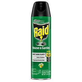 Raid House & Garden I, Indoor & Outdoor Insecticide Spray, 11 oz. (Pack of 1)
