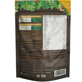 Ruff Greens - Dog Food Topper, Hip & Joint Supplement for Dogs - Probiotics Digestive Enzymes Powder for Mobility Support, Essential Vitamins & Minerals, 6.9 Ounce