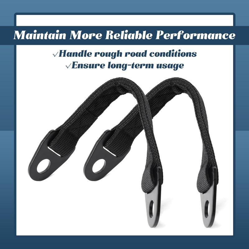 Esttlamer 2Pcs Heavy-Duty Door Limit Straps Compatible with Can-Am Defender,