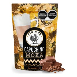 Café Capuchino Instantáneo Varios Sabores, Etnia 52 - 500gr