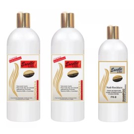 Excelle Liss Keratina Japonesa 2 Litros + Shampoo 1 Litro