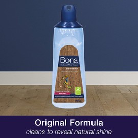 Bona Hardwood Floor Cleaner Refillable Spray Mop Cartridge, 34 Fl Oz