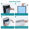 AIRTOK Air Purifier AP1002 Replacement Filter, H13 True HEPA Filters