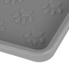 Pet Feeding Mat Silicone Waterproof Safe Raised Edge Slip Resistant