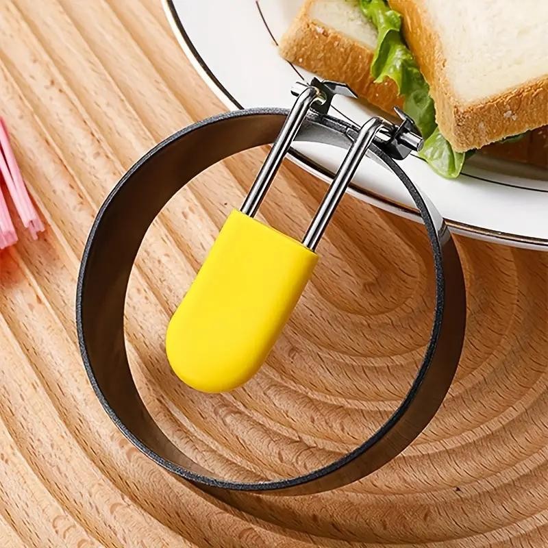 Easy to Use Round Egg Ring, 2 Counts/set Fried Egg Mold