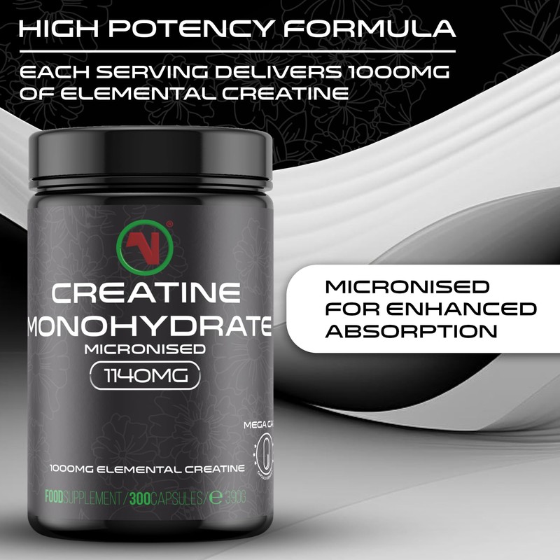 Nutriodol Nutriodol Creatine Monohydrate Mega Capsules C Pre Workout &