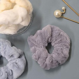 Mink scrunchie / 밍크 곱창 머리끈