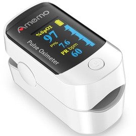 Oxímetro de pulso, oxímetro de pulso OLED para pulso de dedos, monitor de saturación de oxígeno en sangre para frecuencia de pulso y nivel SpO2,...   