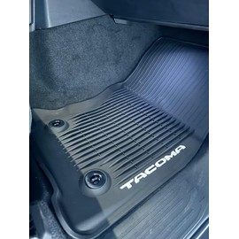 Genuine Toyota 2024 + Tacoma Double/Crew Cab All Weather Floor Liners/Mats