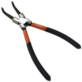WEDO Internal Snap Ring Bent Nose Plier, Chrome Vanadium Steel,Die-Forged, Ergonomic Dsign,7inch