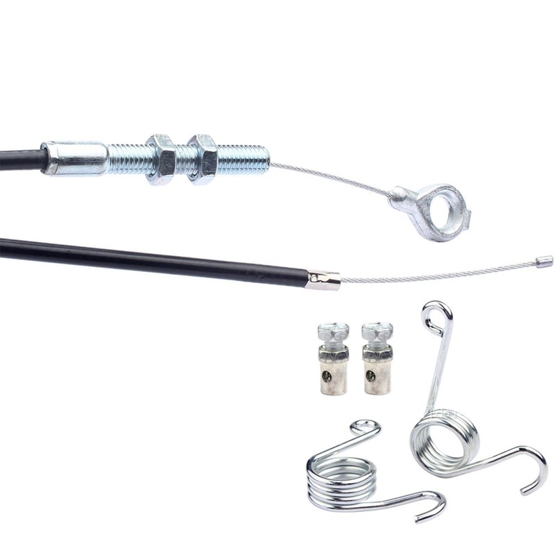 Throttle Cable Kit - Go Cart Replacement Parts with Brake
