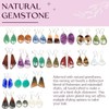 Silver Carats Gemstone Earrings Set for Women - Drop &