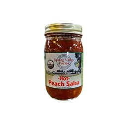 Spring Valley Farms Hot Peach Salsa
