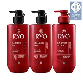 Amorepacific Hamvit Nourishing Shampoo for Extremely Damaged Hair 480ml 2EA + Conditioner 480ml / 아모레퍼시픽 함빛 극손상 영양 샴푸 480ml 2EA+컨디셔너 480ml