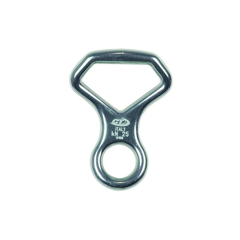 Climbing Technology Eight Curved 2d60500 X sct0std discensore, Polished, One