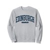 Edinburgh United Kingdom UK College University Style Navy Sweatshirt