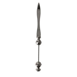 GLOREX 6 8700 097 - Letter Opener Made of Steel, Approx. 17 cm, for Modelling Clay with Unscrewable End, as a Creative Gift