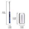 SUPRUS Electric Candle Lighter USB Type C Rechargeable Lighter Steel