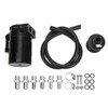 Car Oil Catch Can Internal Baffle Dual Chamber Filter Aluminium