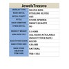 JEWELSTREZORO Gemstone Spinner Ring 925 Sterling Silver Meditation Ring Men