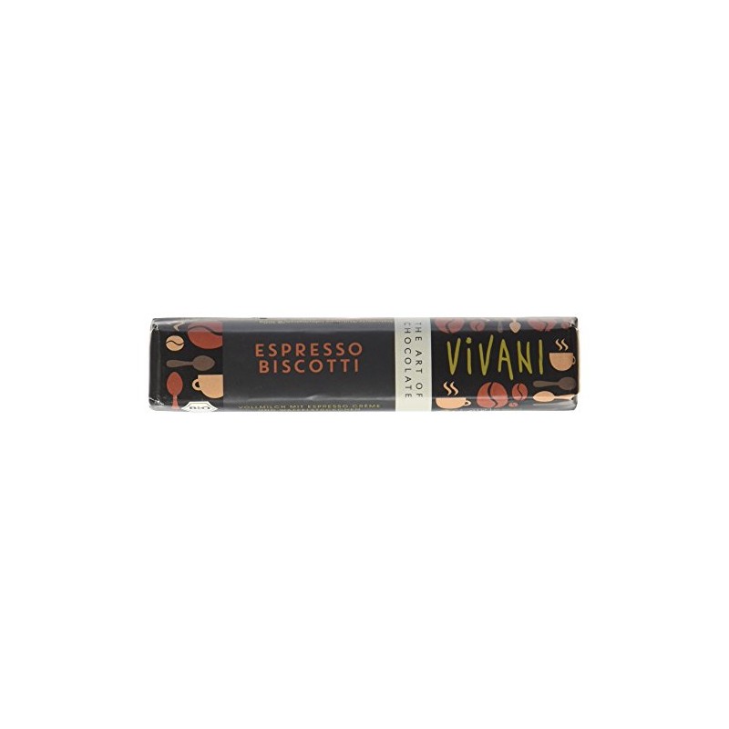 Vivani Organic Espresso Biscotti, 40 g