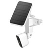 Adjustable 2 in 1 Security Camera and Solar Panel Gutter