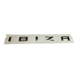Seat 6L6853687739 Ibiza Lettering Sticker Tailgate Emblem Sign Chrome