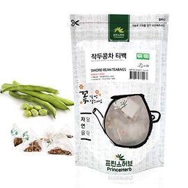 [Medicinal Korean Herb Tea] 100% Natural Sword Bean Tea (Canavalia Gladiata) / 20 Pyramid Teabags / 20g
