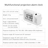 FAYAIALO Projection Alarm Clock,Digital Clock with Backlight Display,Show Date Week