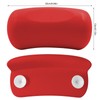 Inscrip Bath Pillow with 2 Suction Cups, Washable, Ergonomic Fit